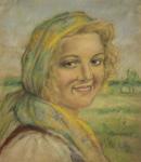Самохвалов А.Н. Портрет-девушки. 1940